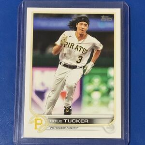Cole Tucker #603 2022 Topps Baseball Trading Card